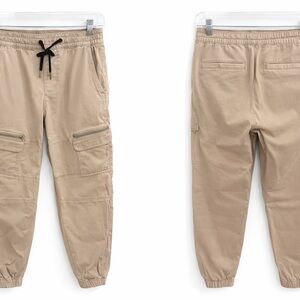 Hollister Tan Cargo Joggers